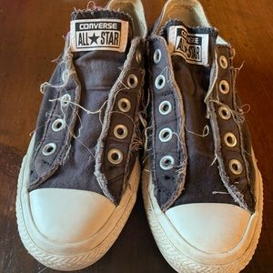 Unisex Chuck Taylor All Star Fray Slip On Sneaker